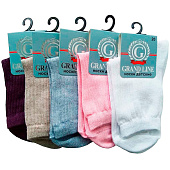 Носки детские Grand Line Д-101, рубчик, для девочки, р. 18 
