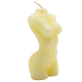 Фигурная свеча Женское тело №1, молочная, 9см, 6919734 Фигурная свеча Женское тело №1, молочная, 9см, 6919734