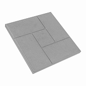 Полимер-песчанная плитка "Калифорния" 330х330х25, серая Полимер-песчанная плитка "Калифорния" 330х330х25, серая