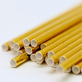 Трубочки одноразовые для напитков 25 шт. "Party go", golden (197 мм) Трубочки одноразовые для напитков 25 шт. "Party go", golden (197 мм)