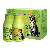 Подарочный набор JUNGLE GREEN SAVANNA (шампунь 250мл + гель для душа 250мл) Гепард Подарочный набор JUNGLE GREEN SAVANNA (шампунь 250мл + гель для душа 250мл) Гепард