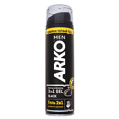 Гель для бритья ARKO 200 MEN 2в1 Black Гель для бритья ARKO 200 MEN 2в1 Black