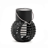  Фонарь садовый 9х7см подвесной, солнечная батарея, имитация огня арт.2024-6154 