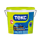Краска латексная интерьерная Текс Универсал 7кг Краска латексная интерьерная Текс Универсал 7кг