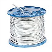 Трос стальной DIN 3055 2мм Трос стальной DIN 3055 2мм