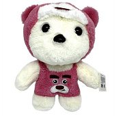 Мягкая игрушка Медведь в комбинезоне, 22 см, WJX-24 Мягкая игрушка Медведь в комбинезоне, 22 см, WJX-24