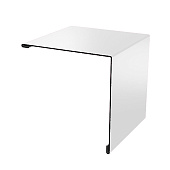 Планка угла наружного 0,4х115х115 L=2м (RAL 9003)сигнальный белый Планка угла наружного 0,4х115х115 L=2м (RAL 9003)сигнальный белый