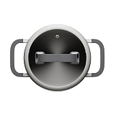 Кастрюля со стеклянной крышкой, 24 см, NADOBA, LEONA 796511 Кастрюля со стеклянной крышкой, 24 см, NADOBA, LEONA 796511