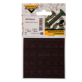  Заглушки самоклейки 12мм венге (20 шт) "Element" 