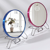  Зеркало настольное подвесное QF, круглое, с увеличением, d 11,5 см, металл 3718957 