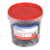  Саморезы гипсокартон-дерево ШСГД 4,8х100мм, фосфатированные 100шт 