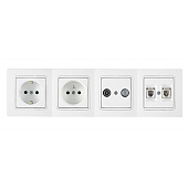 Рамка 4М бел Lillium kare Makel 31001704 Рамка 4М бел Lillium kare Makel 31001704
