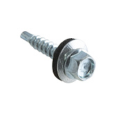  Саморезы кровельные оц.с буром 6,3х25 (45 шт) 