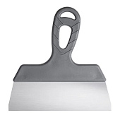 Шпатель фасадный 200мм, пластмассовая ручка, нержавеющая сталь, АКОР Эксперт Шпатель фасадный 200мм, пластмассовая ручка, нержавеющая сталь, АКОР Эксперт