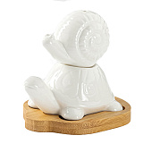 Набор для специй на подставке BellaTenero «Черепаха и улитка», 2 предмета, белый 9213655 Набор для специй на подставке BellaTenero «Черепаха и улитка», 2 предмета, белый 9213655