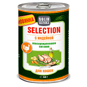 Влажный корм Solid Natura Selection для кошек индейка 340гр Влажный корм Solid Natura Selection для кошек индейка 340гр