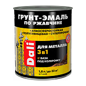 ГРУНТ - ЭМАЛЬ по ржавчине "DALI" 1,8 л - база С ГРУНТ - ЭМАЛЬ по ржавчине "DALI" 1,8 л - база С