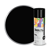  Эмаль аэрозольная Лакра RAL 9005 Глубокий черный 