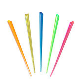 Шпажки для канапе 24 шт в наборе, цвета микс, 7390354 Шпажки для канапе 24 шт в наборе, цвета микс, 7390354