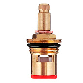 Кран-букса для смесителя 1/2" 20шл. шток 8х7мм 180° металлокерамика 575-189