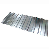 Профнастил МП-20 2000х1150мм ЭКОНОМ оцинкованный Профнастил МП-20 2000х1150мм ЭКОНОМ оцинкованный