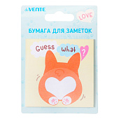 Блок для записей deVENTE Corgi, 75х75 мм, 30 л, с клеевым краем, микс, с европодвесом, 2010020 Блок для записей deVENTE Corgi, 75х75 мм, 30 л, с клеевым краем, микс, с европодвесом, 2010020