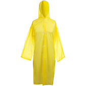 Дождевик-плащ Macarons, 110 мкрн, 115х65 см, с капюшоном и завязками, на кнопках, желтый, ДоброСад, 786-565 Дождевик-плащ Macarons, 110 мкрн, 115х65 см, с капюшоном и завязками, на кнопках, желтый, ДоброСад, 786-565