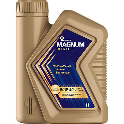 Масло моторное Rosneft Magnum Ultratec 10W40 синт 1л Масло моторное Rosneft Magnum Ultratec 10W40 синт 1л