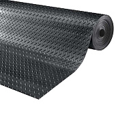 Покрытие противоскользящее рифленое Елочка 1,2м черный, резина Покрытие противоскользящее рифленое Елочка 1,2м черный, резина