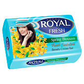 Крем-мыло туалетное Royal Fresh Весеннее цветение 100гр Крем-мыло туалетное Royal Fresh Весеннее цветение 100гр