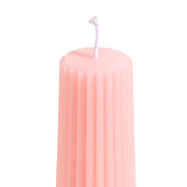  Набор свечей 3.5х23 см, 2 шт, "Башня" пыльная роза, 10962282 