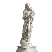 Статуэтка Дева Мария с мл.бол. белая 1079149 Статуэтка Дева Мария с мл.бол. белая 1079149