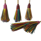 Метла Чистюля круглая большая, черенок Щ303 Метла Чистюля круглая большая, черенок Щ303