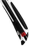 Нож 18мм, сменное лезвие, SK4, метал. направляющая, фиксатор, Vertextools Нож 18мм, сменное лезвие, SK4, метал. направляющая, фиксатор, Vertextools