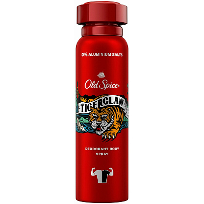 Дезодорант спрей OLD SPICE Tigerclaw 150мл Дезодорант спрей OLD SPICE Tigerclaw 150мл