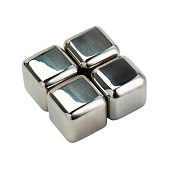  Камни для виски, набор 4 шт., 2.7х2.7 см 