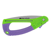 Пила садовая складная 175мм, пластиковая обрезиненная рукоятка, защитная кулиса Palisad 60411 Пила садовая складная 175мм, пластиковая обрезиненная рукоятка, защитная кулиса Palisad 60411