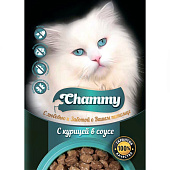 Chammy конс д/кош 85гр Курица в соусе Chammy конс д/кош 85гр Курица в соусе