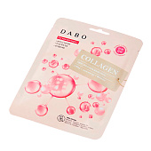  Тканевая маска для лица DABO Collagen с коллагеном 23гр 