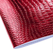 Тетрадь 48л. А5 Metallic, скрепка, клетка, обложка бумвинил, тиснение croco красный, 48Т5бвВ1 Хат Тетрадь 48л. А5 Metallic, скрепка, клетка, обложка бумвинил, тиснение croco красный, 48Т5бвВ1 Хат