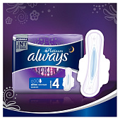 Гигиенические прокладки ALWAYS Ultra Ультратонкие Platinum Night Single 6шт