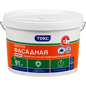  Краска для ФАСАДОВ И ИНТЕРЬЕРОВ ТЕКС VVA 8,4л 