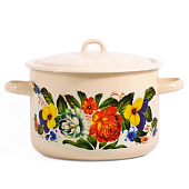 Кастрюля Лысьвенская эмаль Татьяна 4,3 л С-16141/4КмЭ Кастрюля Лысьвенская эмаль Татьяна 4,3 л С-16141/4КмЭ