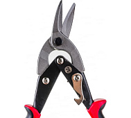 Ножницы по металлу усиленные, прорезиненные ручки, левые 250 мм Ножницы по металлу усиленные, прорезиненные ручки, левые 250 мм