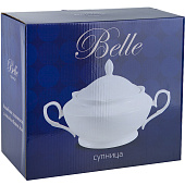 Супница "Belle" 2200мл (фарфор) 850091 Супница "Belle" 2200мл (фарфор) 850091