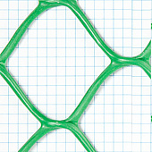  Заборная решетка 50х50мм (2,0мх10м) зеленая 