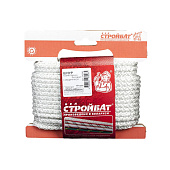 Шнур хоз.быт с сердеч. 6,0 мм (белый 15 м) Шнур хоз.быт с сердеч. 6,0 мм (белый 15 м)