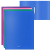 Папка пластиковая на 2-х кольцах А4 24мм, 500 мкм ErichKrause Diagonal Vivid, ассорти, 47133 Папка пластиковая на 2-х кольцах А4 24мм, 500 мкм ErichKrause Diagonal Vivid, ассорти, 47133