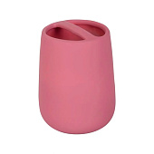  Подставка для зубных щеток керамика Soft мокачино B4333A-3М 