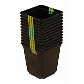  Набор горшков для рассады 250мл, 12шт черный 715-642 